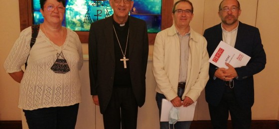 El arzobispo Omella recibe a la Comisión Diocesana de la GOAC de Barcelona-Sant Feliu
